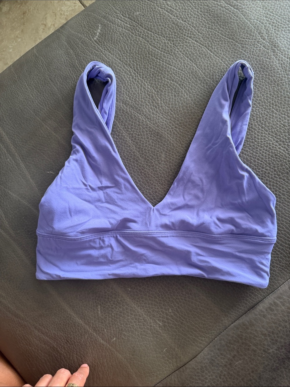 lululemon athletica Lavender V-Neck Light Support Sports Bra